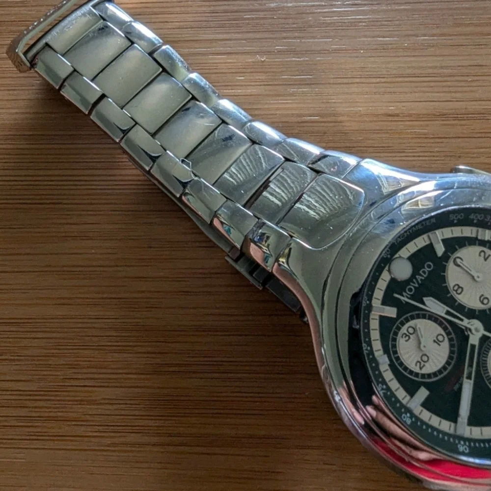 Movado Silver DEREK JETER LIMITED EDITION... CHRONOGRAPH - Picture 5 of 12